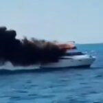 se-incendia-yate-en-isla-mujeres-en-cancun-rescatan-a-10-personas