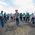 Paga el PVEM con la reforestación de un árbol por cada voto en el Edomex