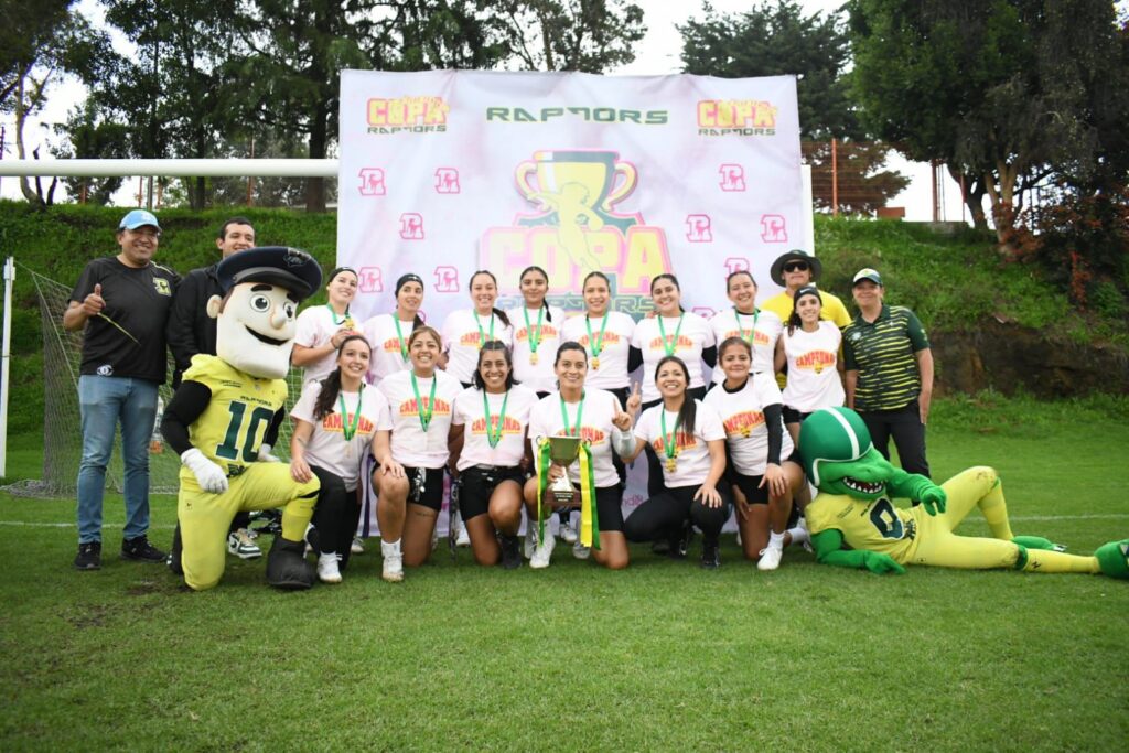 Bulldogs Conquistan la Copa Raptors- Futuro Brillante para el Flag Football Femenil en México