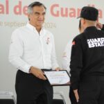 Preside gobernador ceremonia de graduación de cadetes que se incorporan a la Guardia Estatal