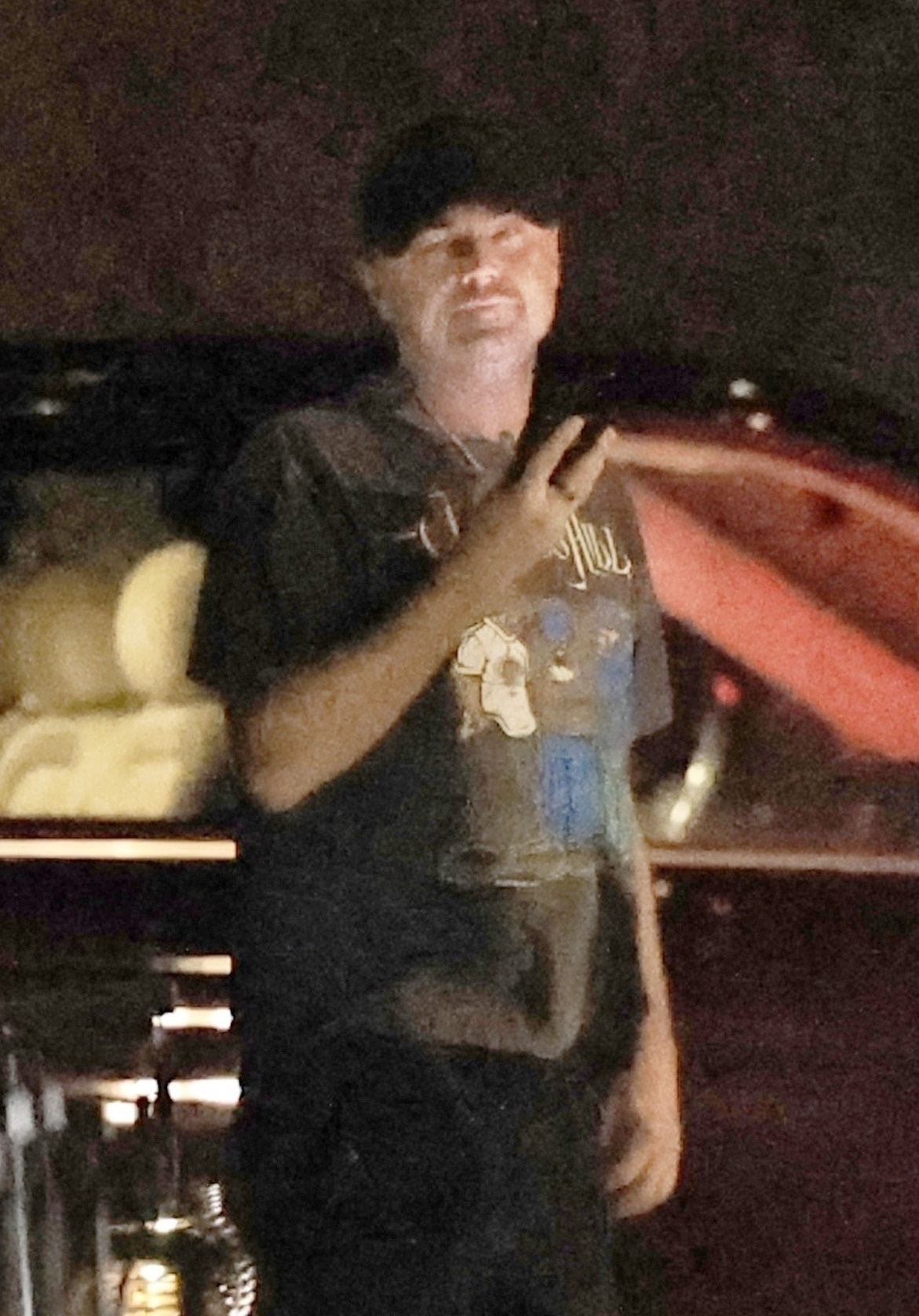 *EXCLUSIVE* *WEB MUST CALL FOR PRICING* Double Date: Leonardo DiCaprio and Joel Edgerton enjoy a night out with their partners in Ibiza, Spain