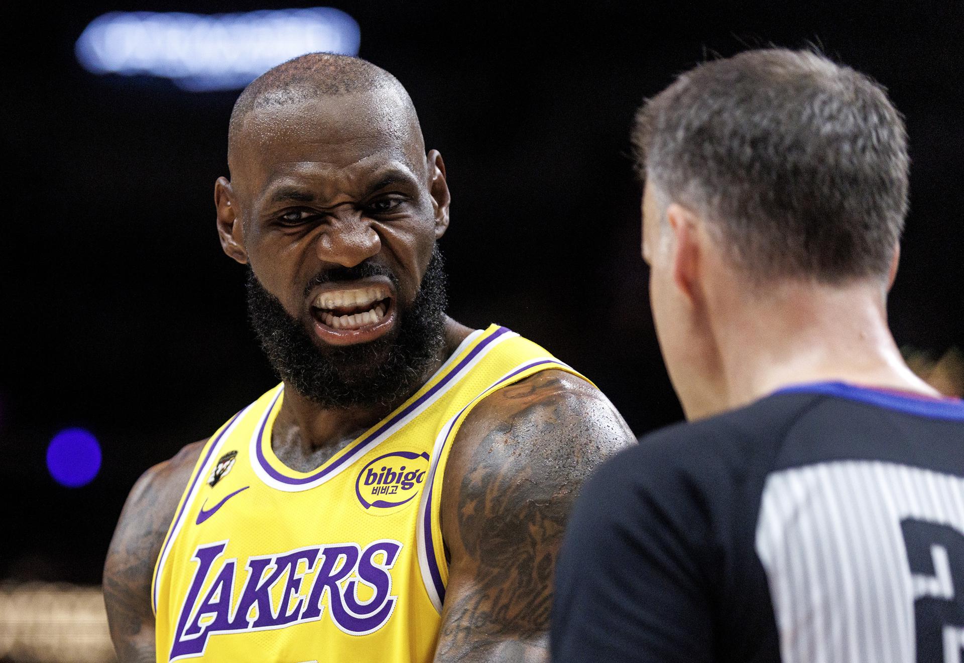 LeBron James se convierte en el jugador con más partidos en la historia de la NBA (1.612)