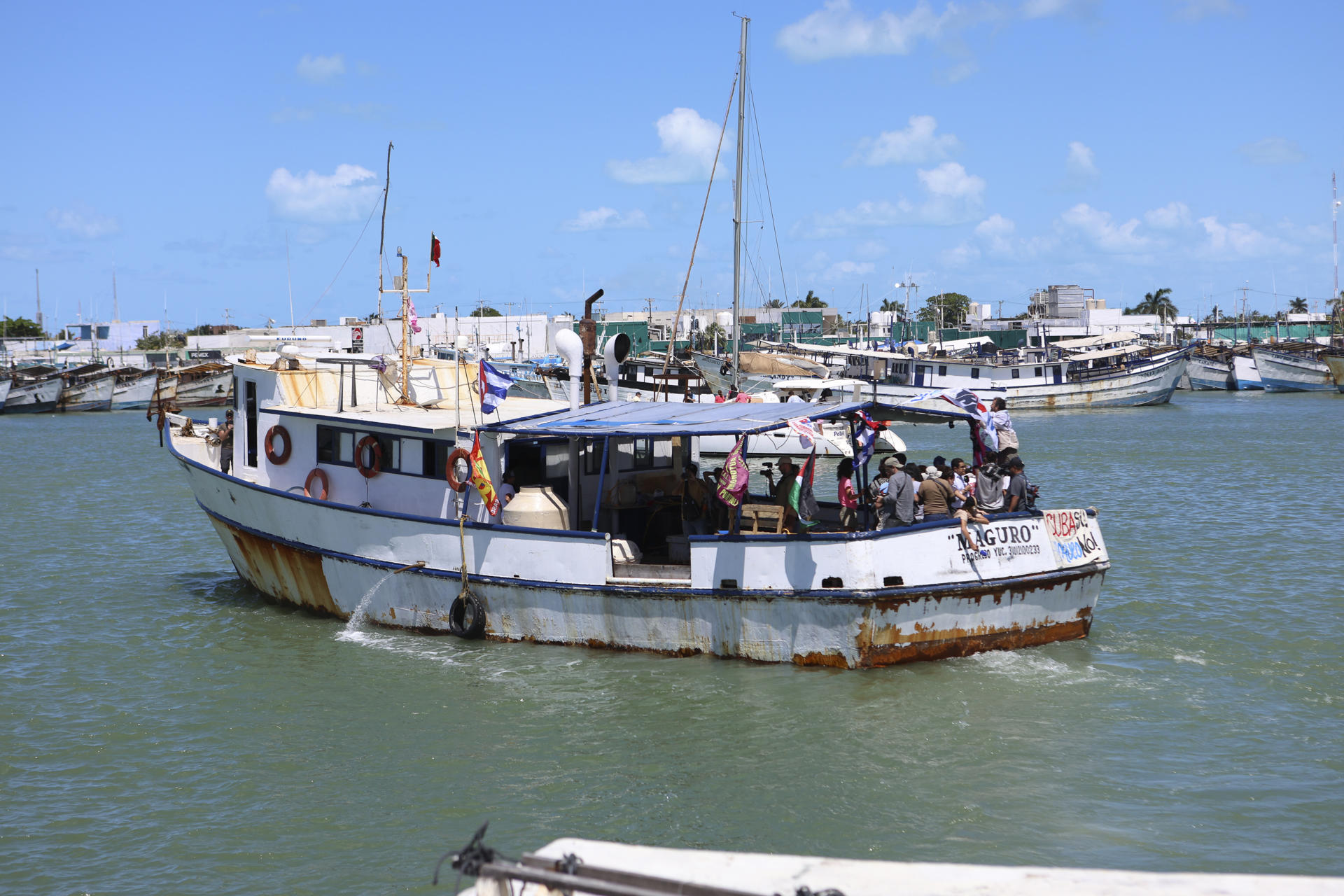 Un buque de Nuestra América zarpa desde México hacia Cuba con ayuda humanitaria