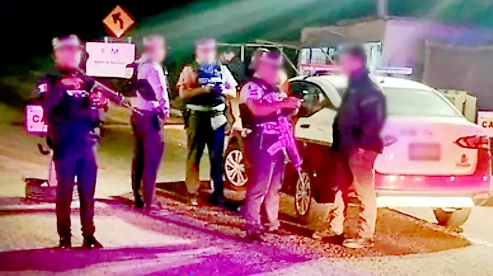 implementaron un operativo de busqueda en punta colonet